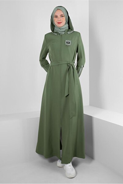 Alvina غطاء رأس قابل للإزالة مع تفاصيل منقوشة 10704