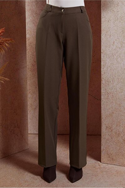 Alvina بنطلون عالي الخصر 70786