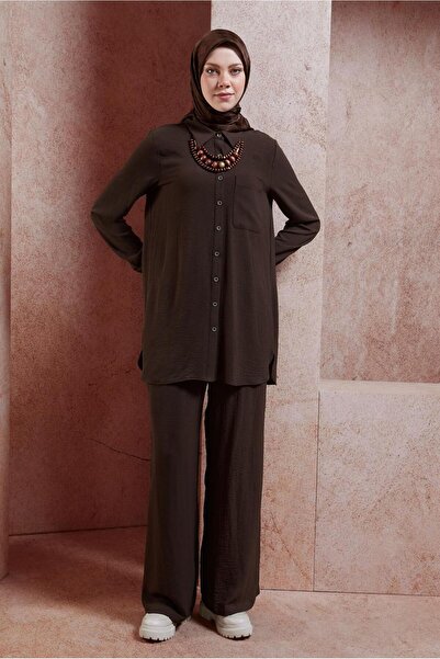 Alvina 44756 Σετ γιακά πουκάμισου και παντελονιού μοντέλου