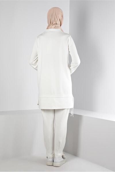 Alvina Tracksuit Tuniki - Printed and Gathered Skirt 43350