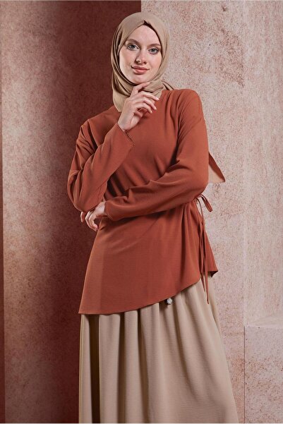 Alvina BELİ BÜZGÜLÜ BLUZ 44608