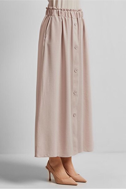 Alvina Button Detail Skirt 60676