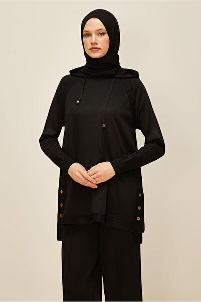 Alvina Hooded Knit Tunic 45855