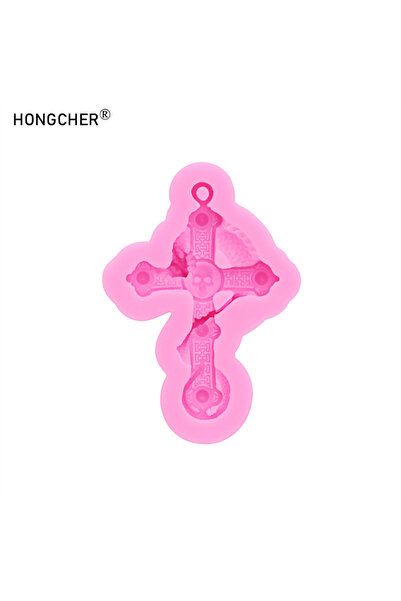 Choice DEEP BLUE Flying Dragon Sword Jewelry Pendant Silicone Mould DIY Keych...