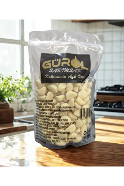 GÜROL SARIMSAK KOKUSUNDA AŞK VAR SOYULMUŞ DİŞ SARIMSAK 1000 GR