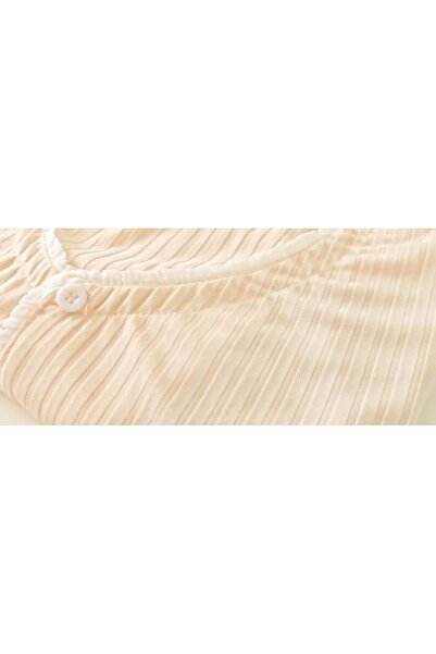 SOLOBUY Outlet Pyjama Sets Women Solid Pattern Crop Tops V Neck Long Sleeve Shirts Ruffles Pants