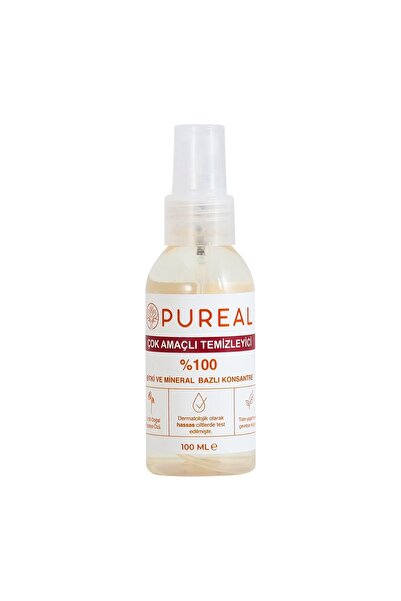 Pureal Doğal Çok Amaçlı Temizleyici Bebek Oto Koltuğu Puset Mama Sandalyesi Temizleyici