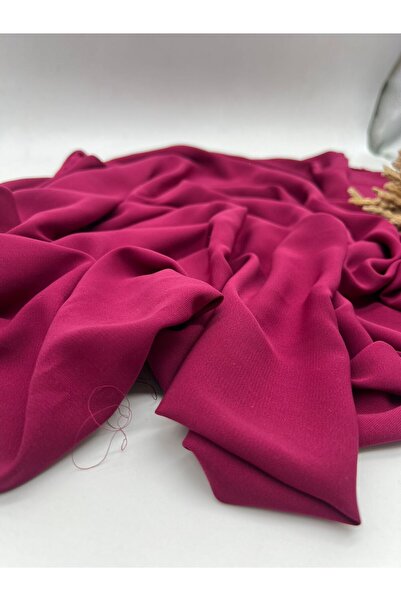 Kumaş Sevdası Çarşaflık Feracelik Medine İpeği Açık Fuşya