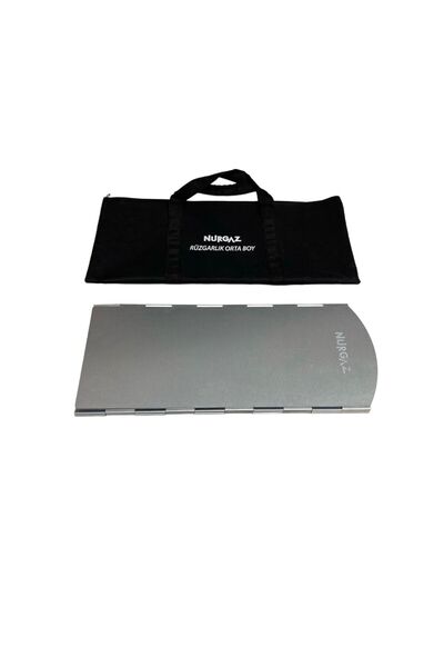 CAMPOUT Katlanır Rüzgarlık Piknik Tüpü Kamp Ocağı Taş Ocak Mangal,ocak Arkası Yağ Koruyucu Rüzgarlık