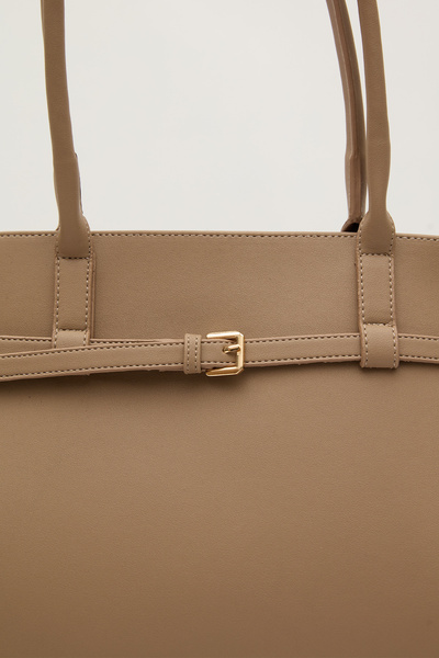 Manuka Stylish Bag with Mink Buckle - City