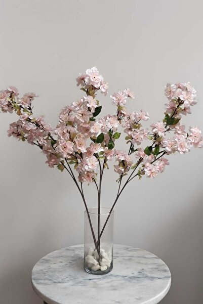 MAKİ DEKOR YAPAY ÇİÇEK SAKURA DALI 3 LÜ 65 CM