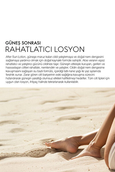 Polente Natural After Sun Lotion - Güneş Sonrası Rahatlatıcı Losyon (200 ml)