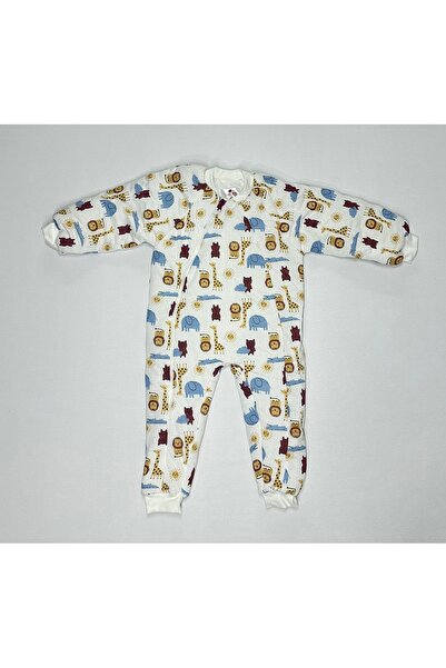 ÖZLEM BEBE Özlem Bebe 1-6 Years Old Safari Patterned Intermediate Filled Fiber Child Sleeping Bag