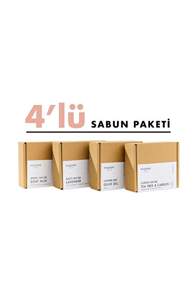 Polente Natural 4'lü Sabun Fırsat Paketi - Paketi