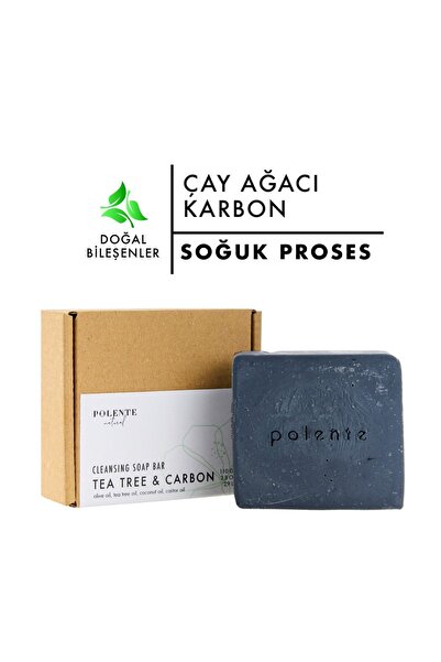 Polente Natural Çay Ağacı Sabunu - Cilt Temizleme Sabunu (110 GR)