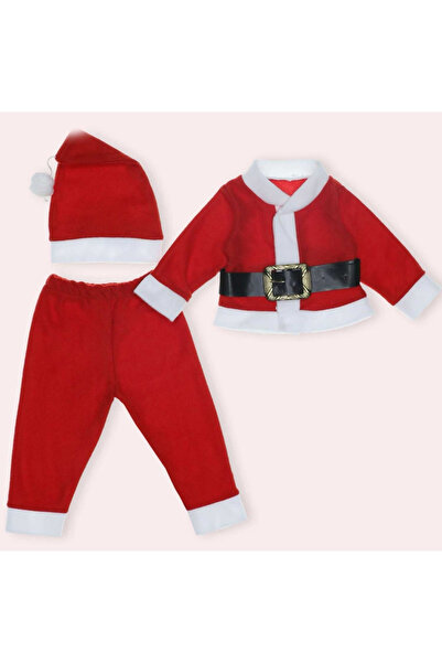 anonim Santa Claus Costume and New Year's Concept for Baby Boy - 3 Piece Set