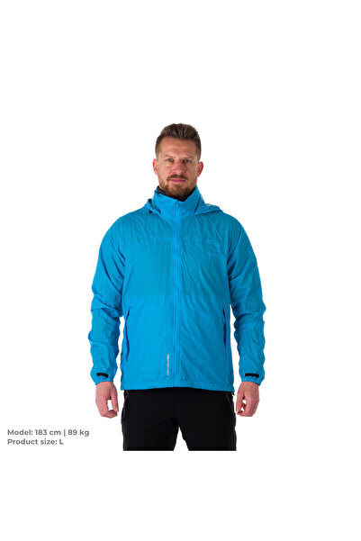 NORTHFINDER Jachetă multisport impermeabilă pentru bărbați, detașabilă, 2L, NORTHKIT albastră