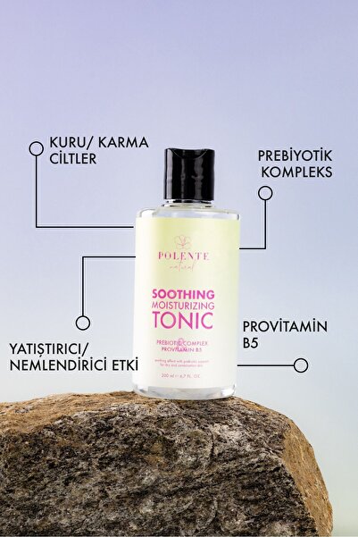 Polente Natural Soothing Moisturizing Tonic Nemlendirici-yatıştırıcı Tonik Prebiyotikler & Provitamin B5 (200 ML)
