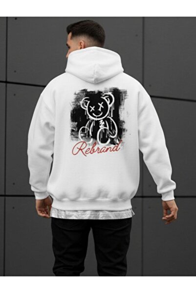REBRAND Sweatshirt Printed Oversize Hoodie