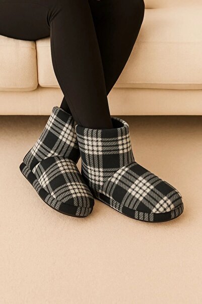 Deniz Terlik Мъжки домашни пантофи с подплата от флийс, безшумна подметка и противоплъзгащо покритие | Мъжки пантофи |