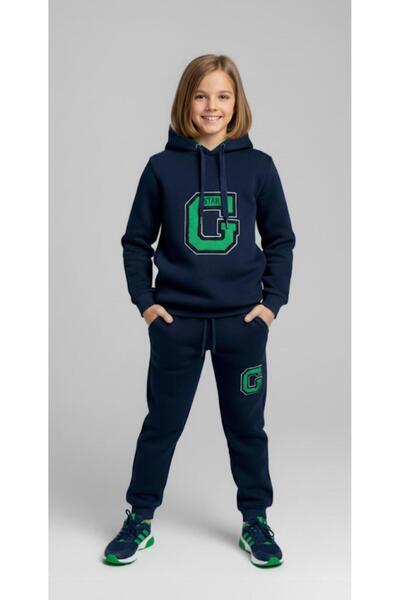 STAR GOGO KİDS Star Gogo Kids G-Star Unisex Kids Tracksuit Set (3 Ip Chardoned)