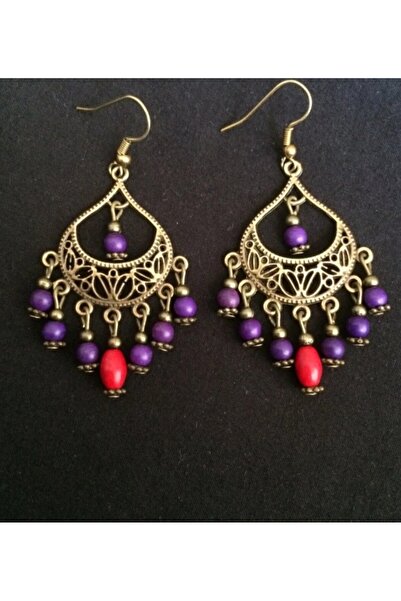 Birtakı'm Şeyler Authentic Handmade Squeeze Stone Earrings