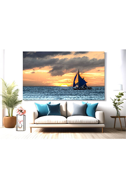 GGMag Tablouri Tablou canvas Corabie pirati pe mare 50 x 70 cm sau din poza ta