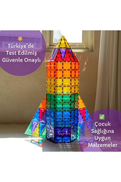 Craftova 108 Parçalı Manyetik Yapı Seti