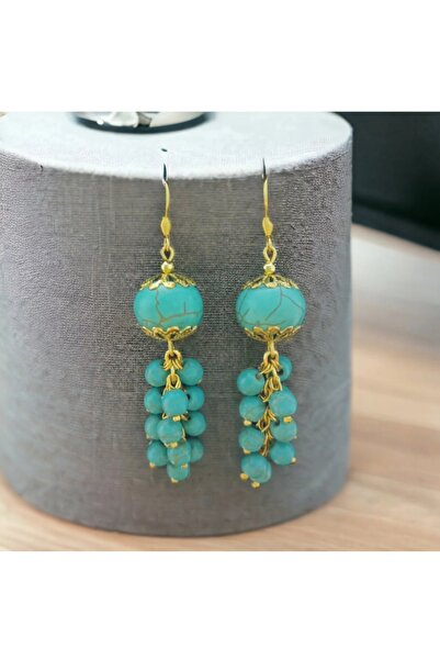 Birtakı'm Şeyler أقراط مصنوعة يدوياً من الحجر الطبيعي