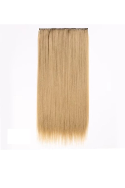 animis beauty Extensii par Blond Nisipiu, drepte, tresa cu 5 clipsuri, 60 cm,...
