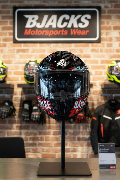 Nukrotech Nukro YM-853 Savage Kapalı Motosiklet Kaskı | Pinlock 30 Dahil | Gü...