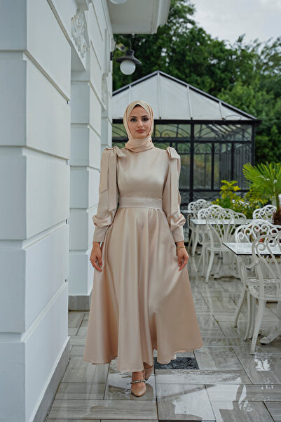 MOOLİSA Asel Abiye Bej