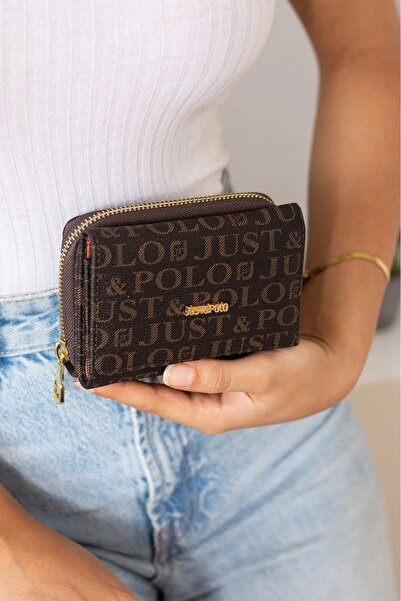 Just Polo Emprime El and Shoulder Strap Women's Bag Wallet Combination 2203