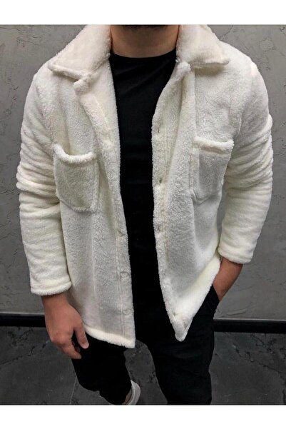 STILL GİYİM Μπουφάν βελούδινου Unisex με κανονική εφαρμογή με λεπτομερή κουμπιά