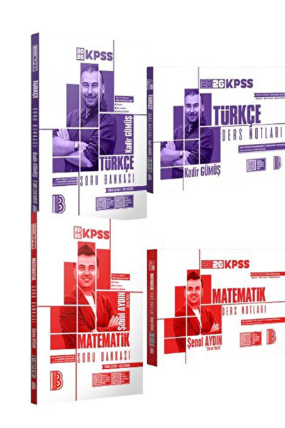 Benim Hocam Yayınları 2026 KPSS Genel Yetenek Ders Notları Tamamı Çözümlü Sor...