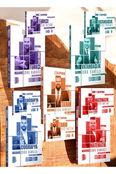 Benim Hocam Yayınları 2025 KPSS Ders Notları KPSS Tamamı Çözümlü Soru Bankası...
