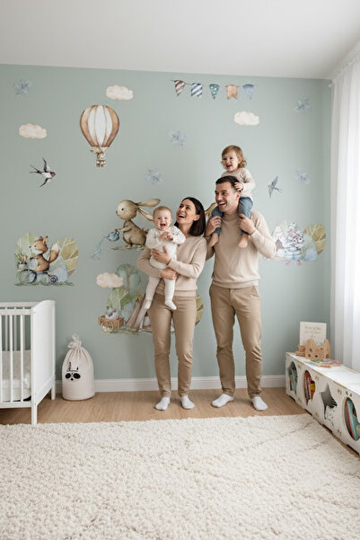 Kt Grup Svijet slatkih životinja Mega set zidnih naljepnica za dečju sobu