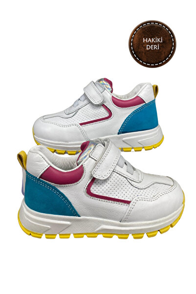 Sayyora Kids Baby Shoes Sports Shoes Genuine Leather Orthopedic Comfortable F...