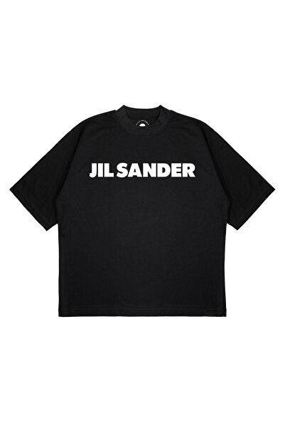 TRAGEDY تي شيرت للجنسين كبير الحجم مطبوع عليه حروف ساندر من القماش السميك