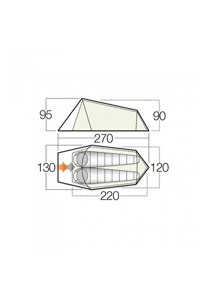 Vango Soul 200 2 Kişilik Çadır