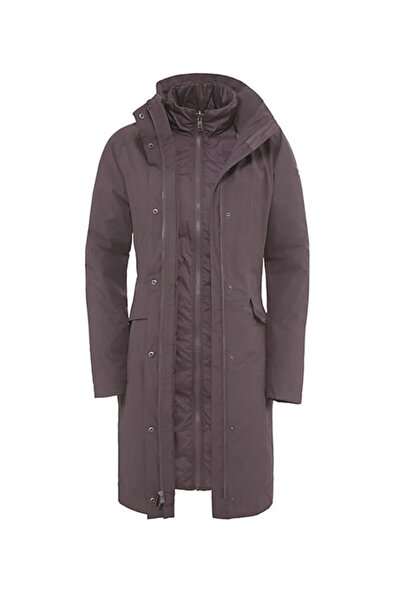THE NORTH FACE Suzanne Triclimate Kadın Mont Bordo Gri