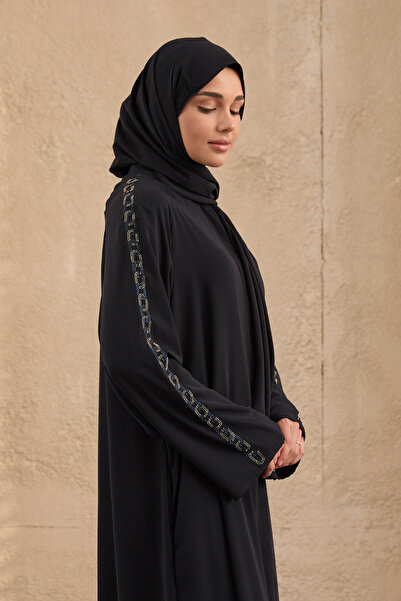 arga prive Набір з синьою накидкою з різьбленим каменем