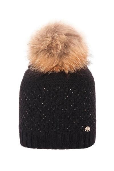 Jam Black Cashmere Women's Beret