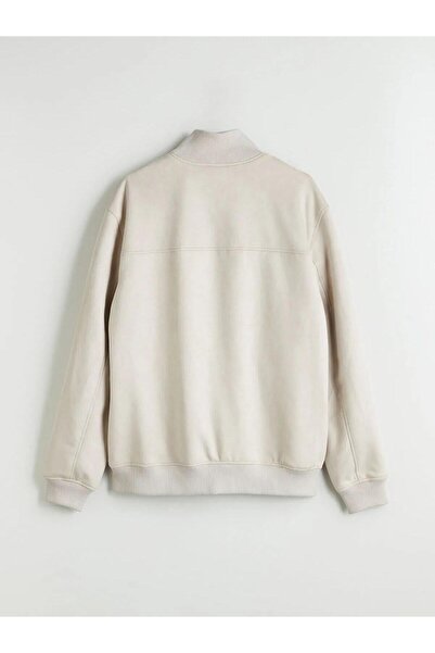 LC Waikiki Ανδρικό παλτό Suede Stand γιακά Standard Mold