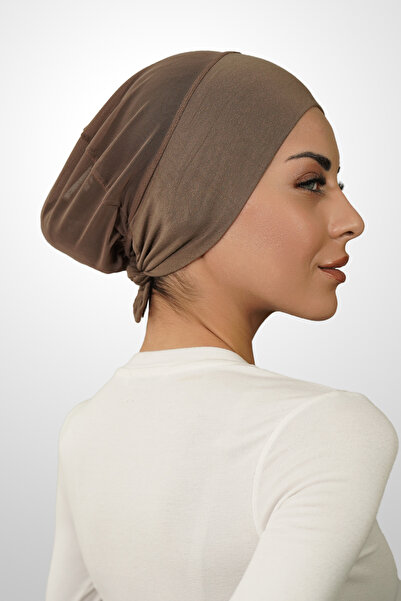 Şalcenneti.com قبعة مكيفة ذات شبكة تسمح بالتهوية - بدون خياطة من الأمام، بلون المنك للاستخدام اليومي والرياضي