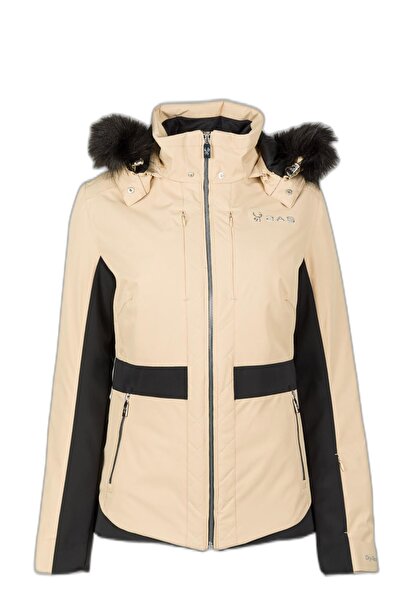 2AS TANA Kadın Kayak Montu Krem