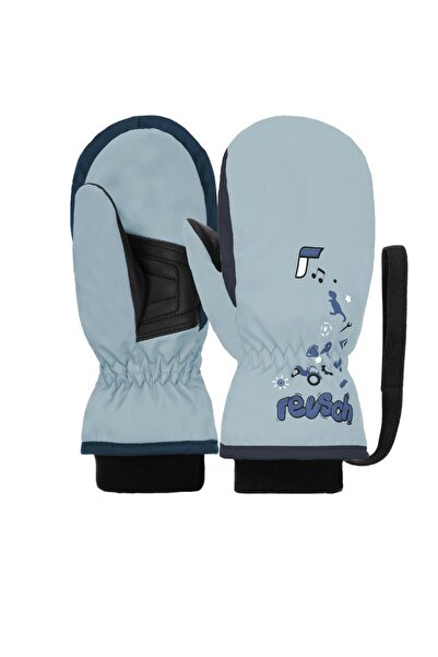 Reusch Mitten Çocuk Kayak Eldiveni Açık Mavi