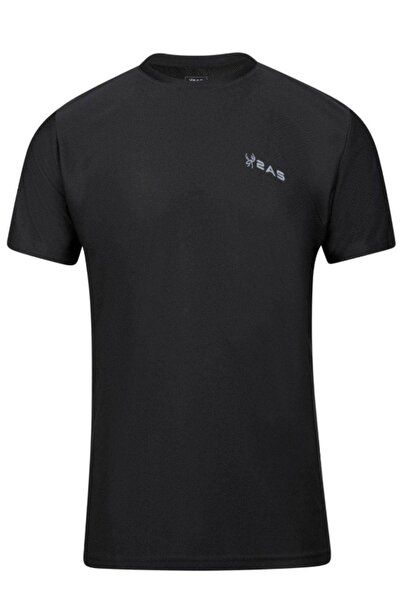 2AS Capri Sıfır Yaka T-Shirt Siyah