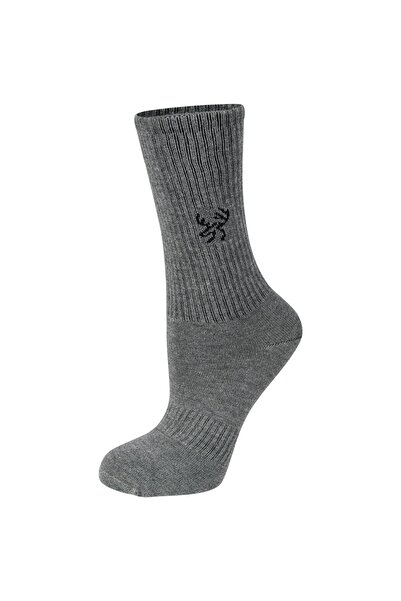 2AS Șosete lungi de sport din bambus gri