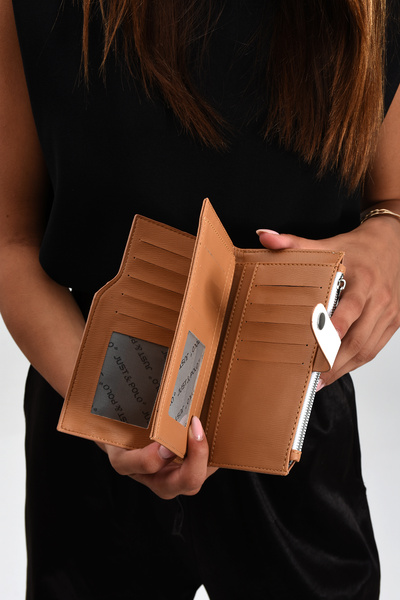 Just Polo Kadın Cüzdanı Telefon Bölmeli Yeni Sezon 0011-gd